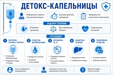 Капельница от наркотиков на дому в Луганске