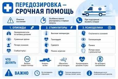 Помощь при передозировке в Луганске