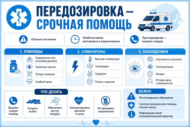 Помощь при передозировке в Луганске