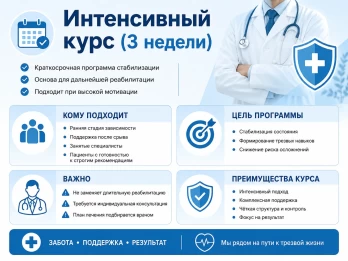 Реабилитация за 21 день в Луганске